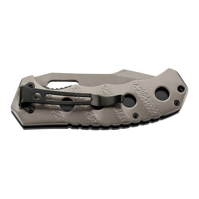 Herbertz One-Hand Pocket Knife 9cm, Steel, Titanium
