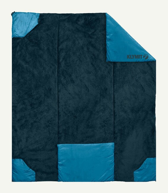 Klymit Versa Luxe Blanket, Blue