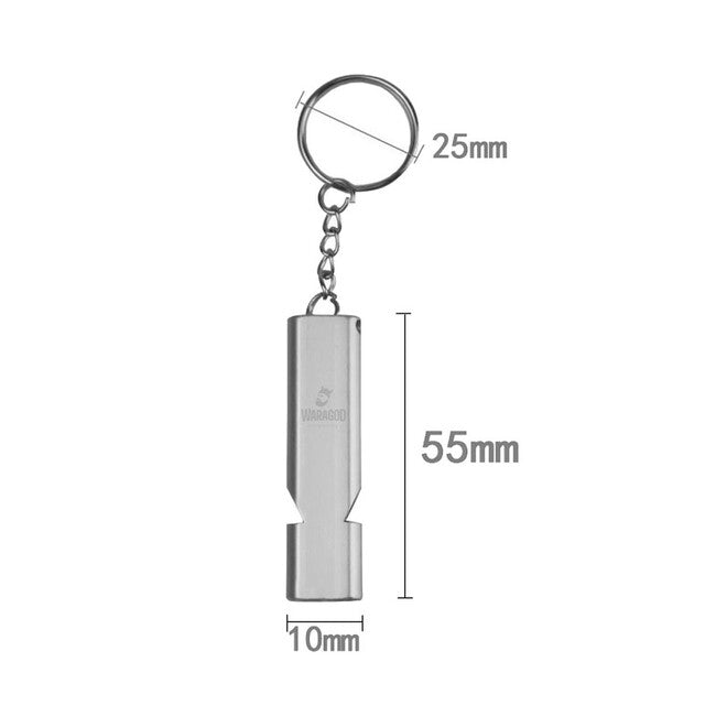 WARAGOD Twinos Dual-Tone Emergency Whistle 120 dB