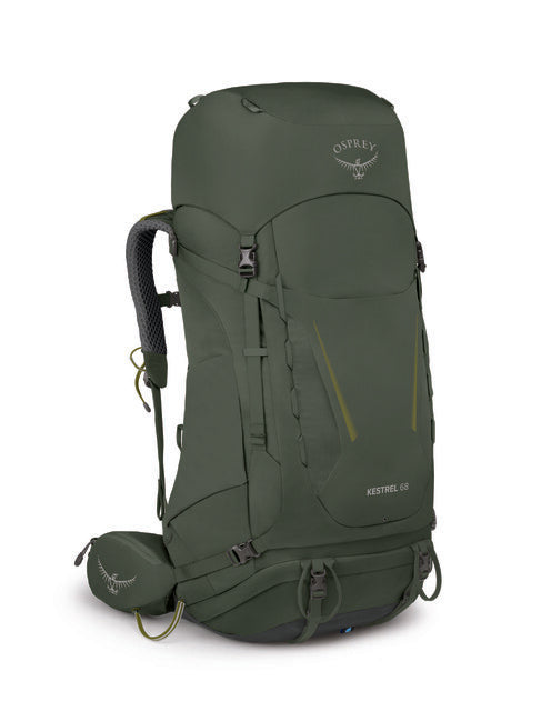 Osprey Kestrel 68 Hiking Backpack, Bonsai Green