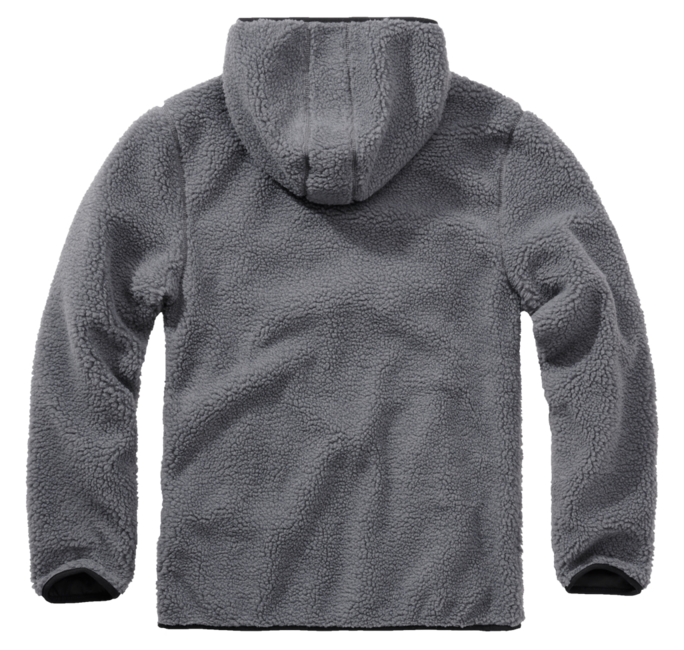 Brandit Teddyfleece Worker Fleece Pullover, Anthracite