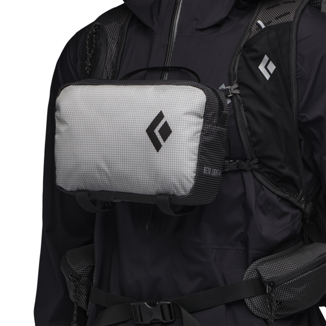 Black Diamond Betalight Satellite Stuff Sack, Black-Alloy