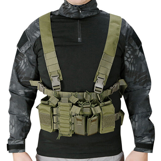 DRAGOWA D3 Chest Rig, Olive