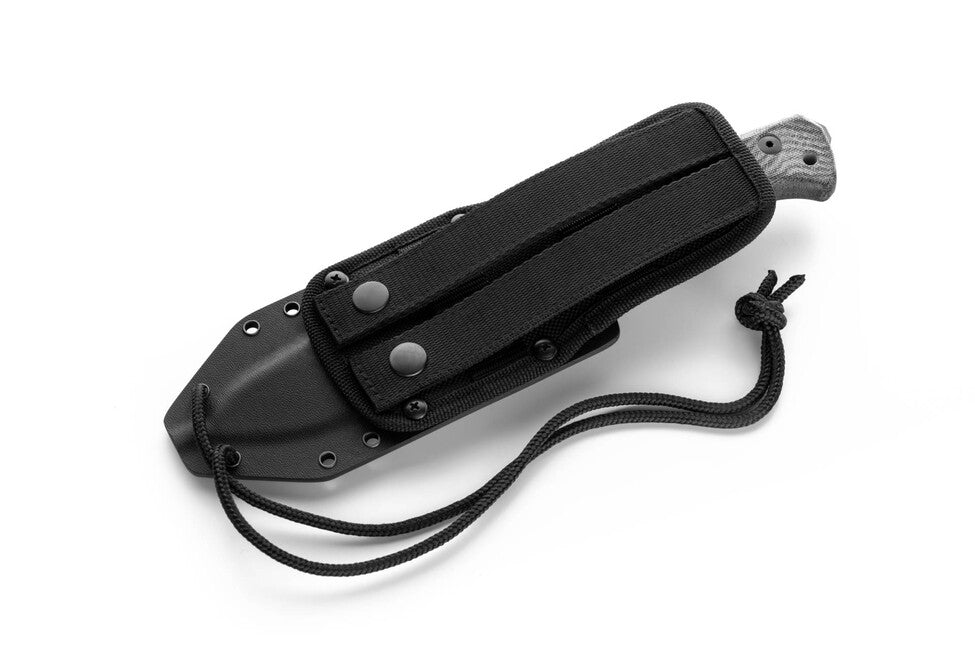 Lionsteel T6B CVB Long Dagger, CPM 3V, Micarta Handle, Old Black