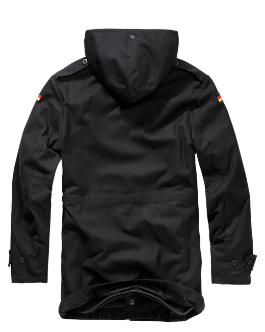 Brandit BW Parka Flag, Black