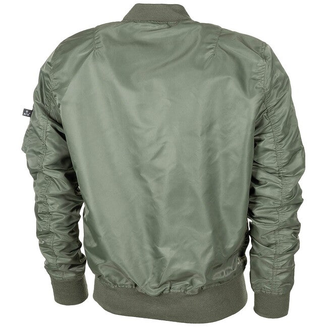 MFH Americká letecká bunda MA1, OD green