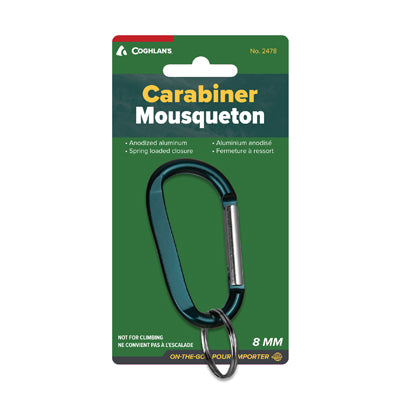 Coghlans Carabiner Mixed Colors 8 x 82 mm 1 pc