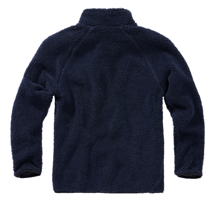 Brandit Teddyfleece Troyer Fleece Jacket, Navy Blue