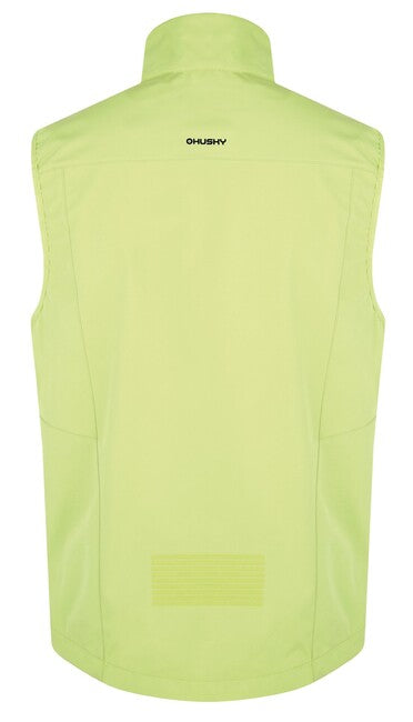 Husky Salien Men's Softshell Vest, Light Green