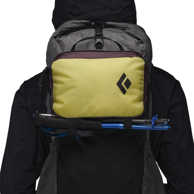 Black Diamond Betalight Satellite Stuff Sack, Mulberry-Sunflare