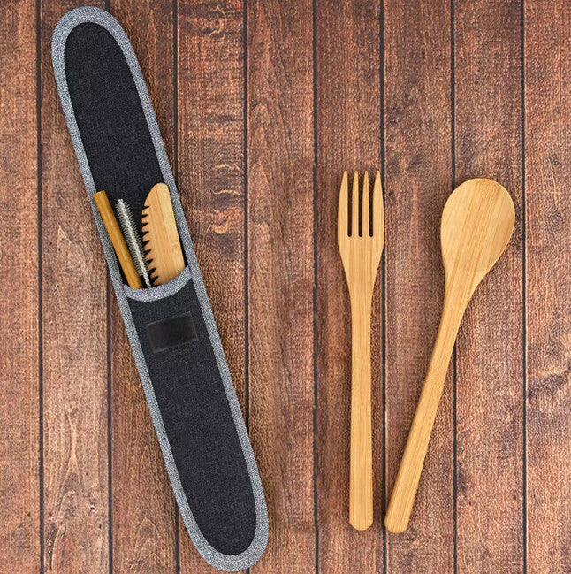 Origin Outdoors Bamboo Sada príborov