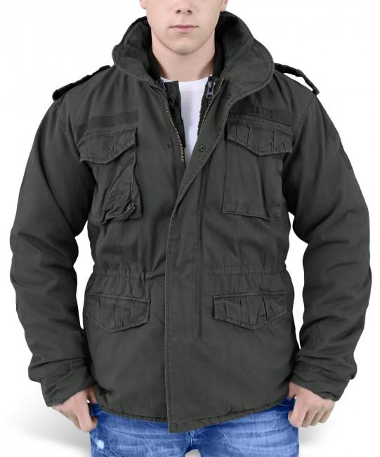 Surplus Regiment M65 Jacket, Black