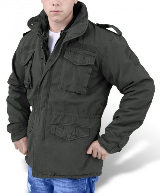 Surplus Regiment M65 Jacket, Black
