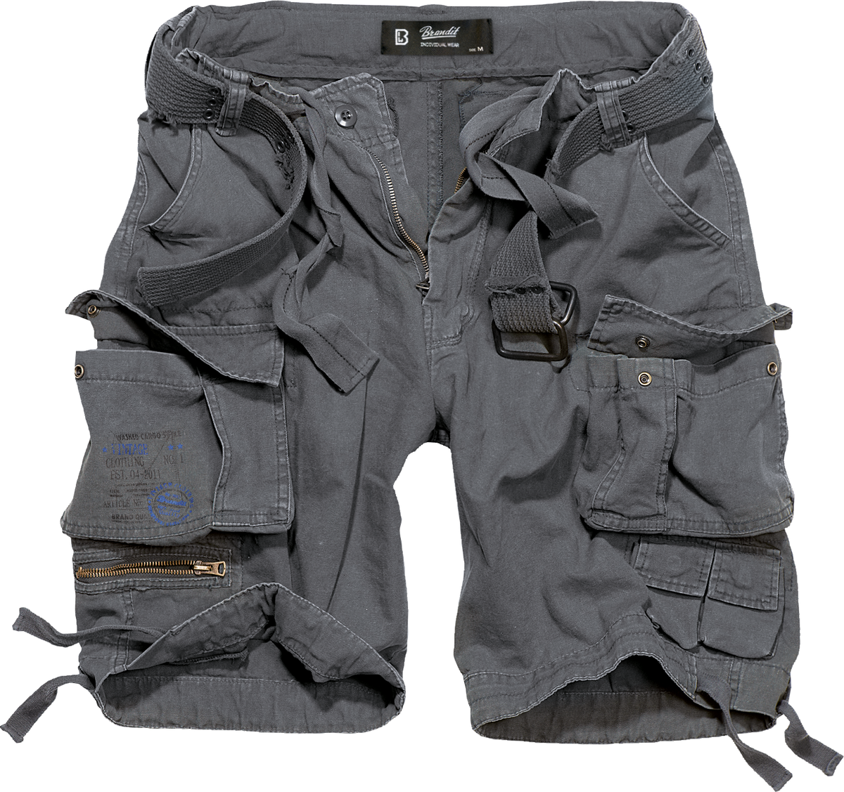 Brandit Savage Vintage kraťasy, Anthracite