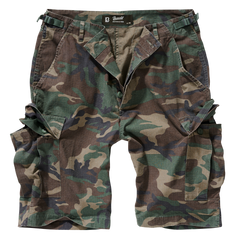 Brandit BDU kratke hlače Ripstop, Woodland