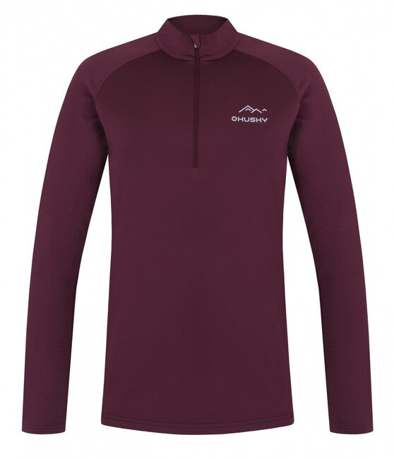 HUSKY Women's Thermal Zip Shirt Tromi Zip L, Purple