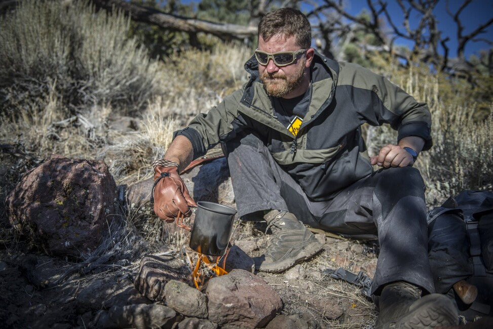 Helikon-Tex Woodcutter Gloves, Brown