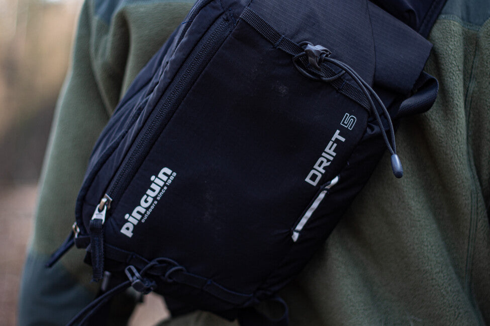Pinguin Drift 5 Hip Pack, Nylon, 5L, Petrol