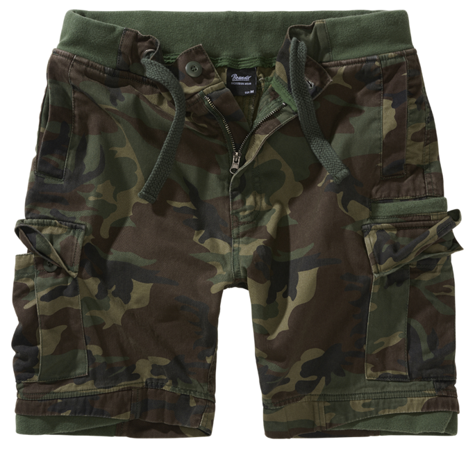 Brandit Packham Vintage Shorts, Woodland