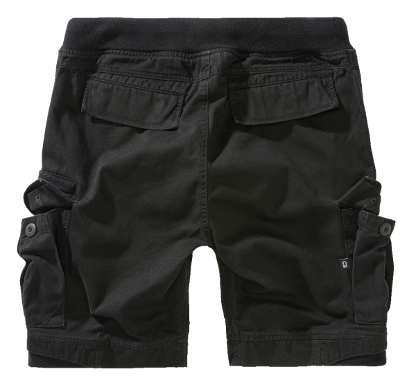 Brandit Packham Vintage Shorts, Black