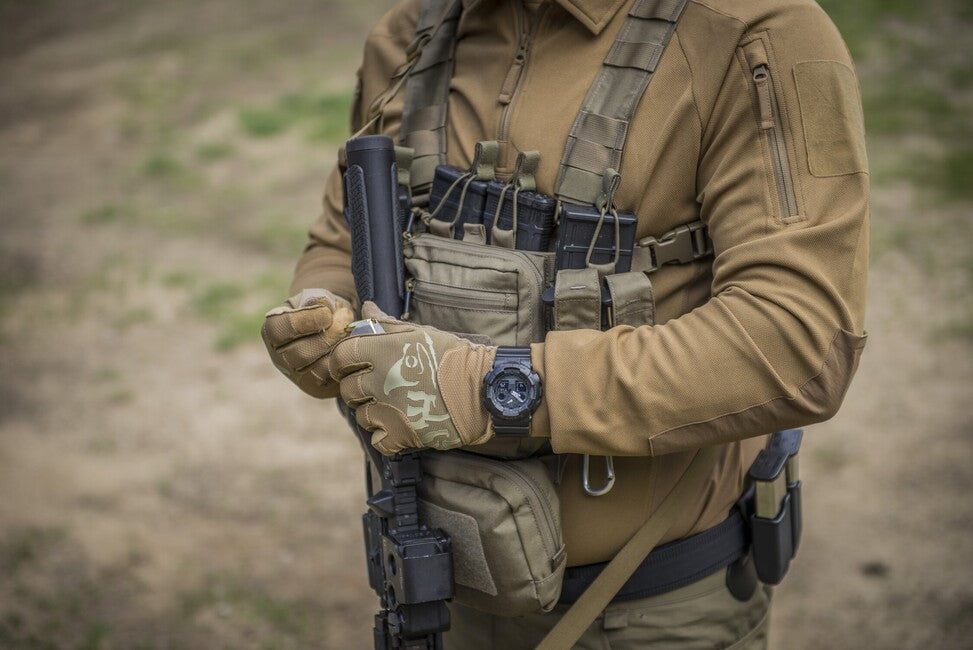 Helikon-Tex Range Tactical Gloves, Coyote/Adaptive Green
