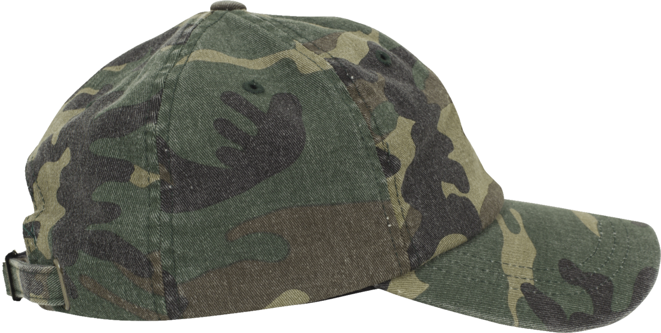 Brandit Low Profile Camo Cap, Woodland