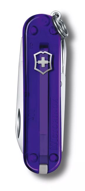 Victorinox Vreckový nôž Classic SD Transparent, fialová