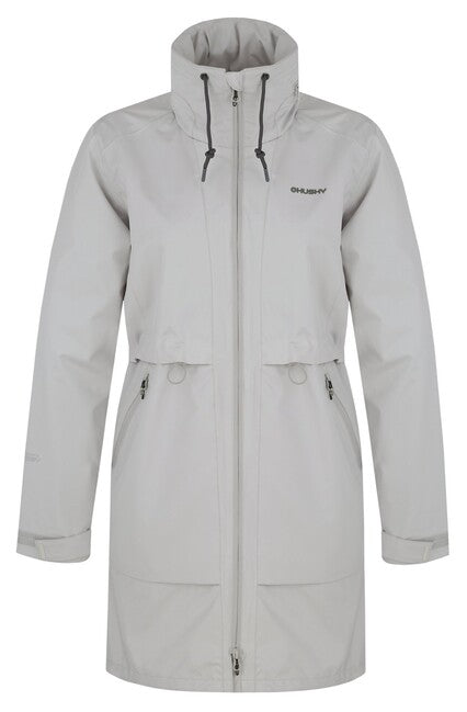 Husky Women's Hardshell Jacket Nevr L, Light Grey