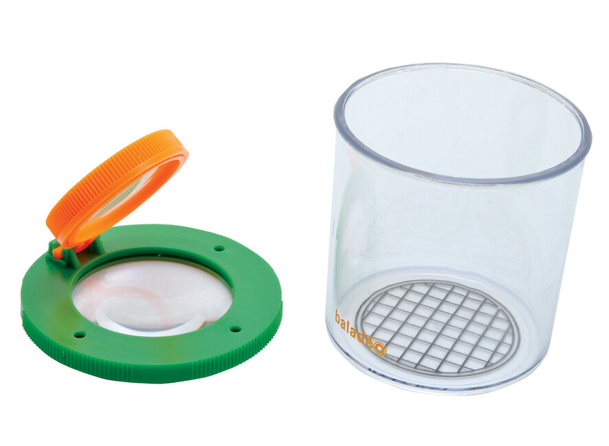 Baladeo PLR654 Ladybird Insect Container with Magnifying Glass