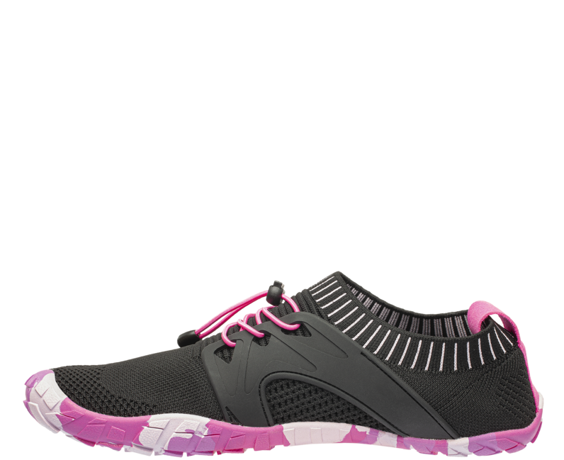 BENNON BOSKY Barefoot Shoes, Black/Pink