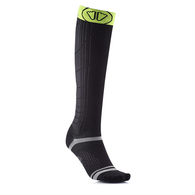 Sidas Running Socks, Black/Yellow