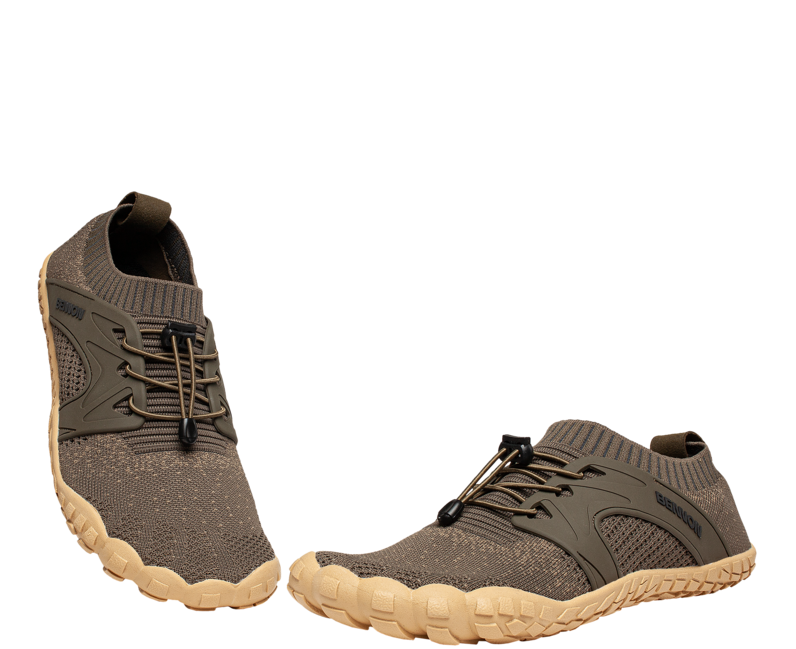 Bennon Bosky Barefoot Shoes, Khaki