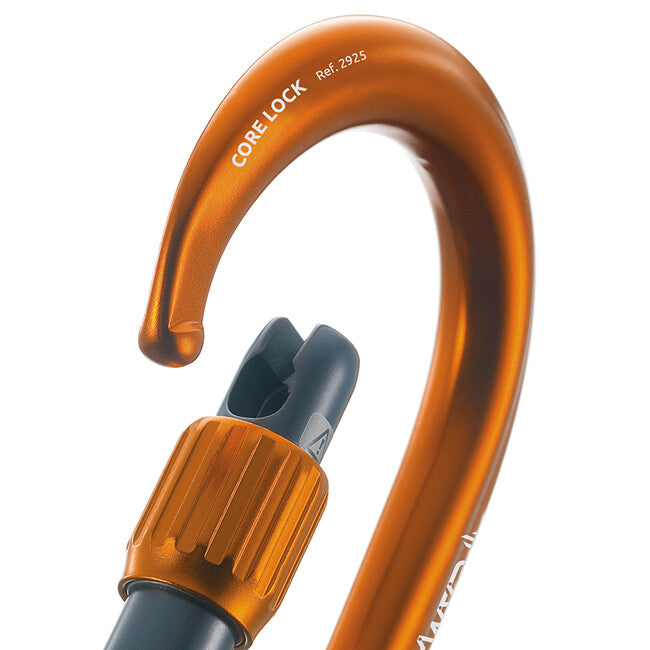 CAMP HMS Core Lock Carabiner, Orange