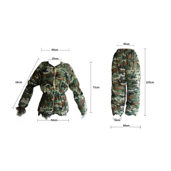 Leguon Phantom Camouflage Suit, White