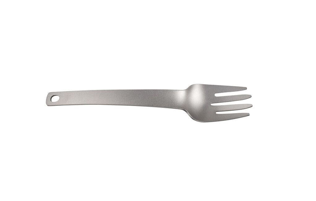 Origin Outdoors Titanium Recent Titanium 3-Piece Cutlery Set with Bottle Opener and Key