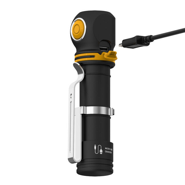 Armytek Elf C2 Cold White LED Headlamp, Battery Powered, 1100 lm, 4800 h, 65 g