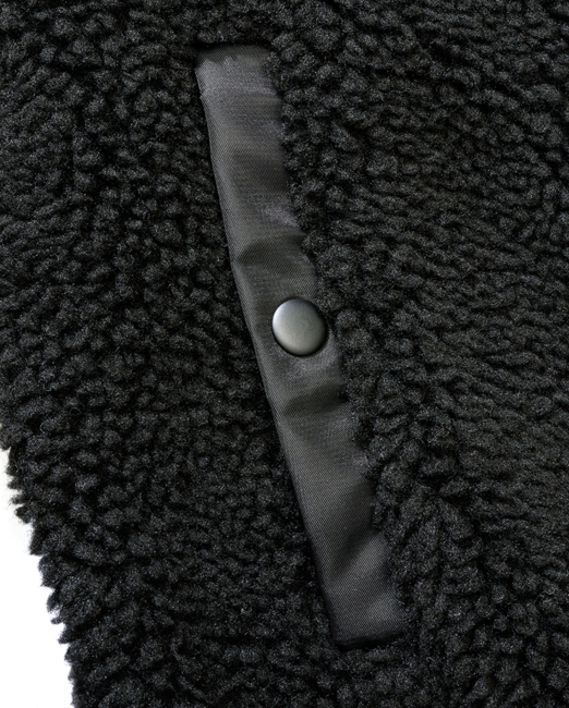 Brandit MA1 Sherpa Jacket, Black