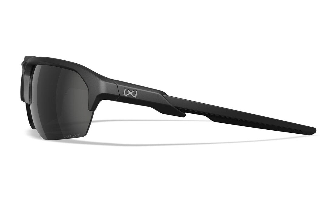 Wiley X Jakl Γυαλιά Ηλίου Captivate Polarized, Black Mirror/Matte Black
