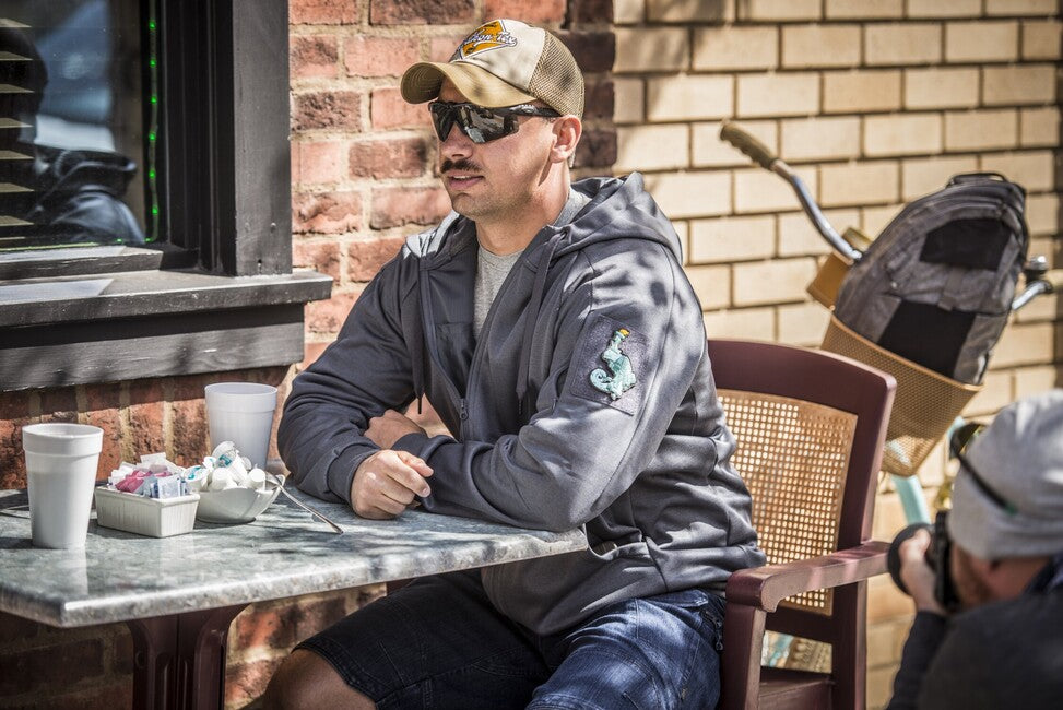 Helikon-Tex Urban Tactical Hoodie Full Zip, Melange Grey