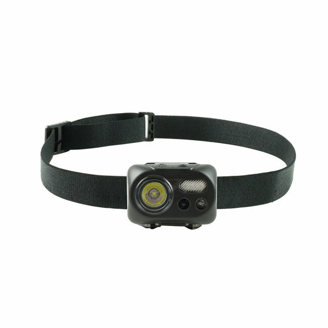 LED Headlamp with Rubber Grip 2 M, CREE L2, Micro-USB, Red Light