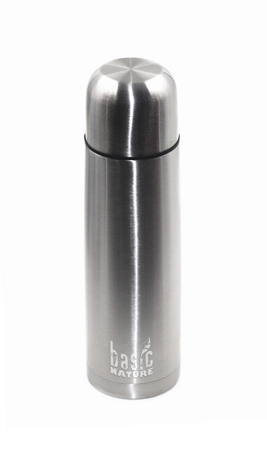 BasicNature Vacuum Thermos 0.5l Stainless Steel