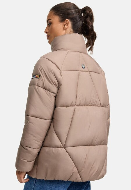 Navahoo Women's Short Winter Jacket Schokolinaa
