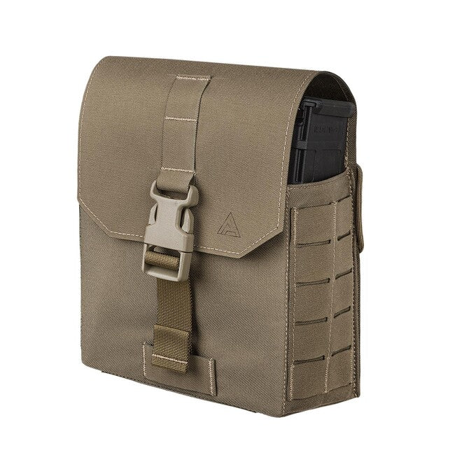 Direct Action Cordura Soft Shell Pistol Magazine Pouch SAW 46/48, Black