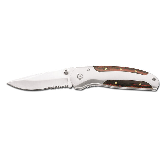 Herbertz Pocket Knife 7.6cm, Pakka Wood, Steel