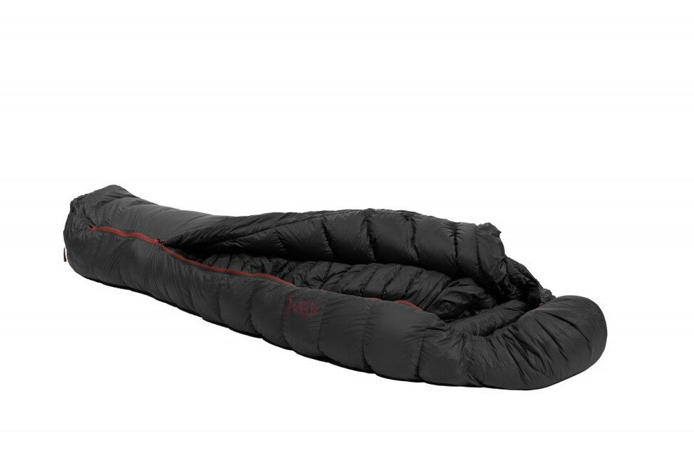 Patizon Three-Season Sleeping Bag R 600 M Left, Jet Black