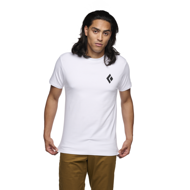 Black Diamond Equipment for Alpinist Men's T-Shirt, White