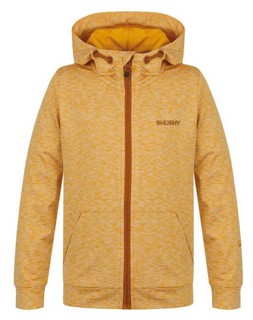 Husky Alony K Kids Hoodie, Yellow