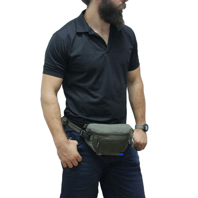 Agilite Six Pack Hanging Pouch, Ranger Green