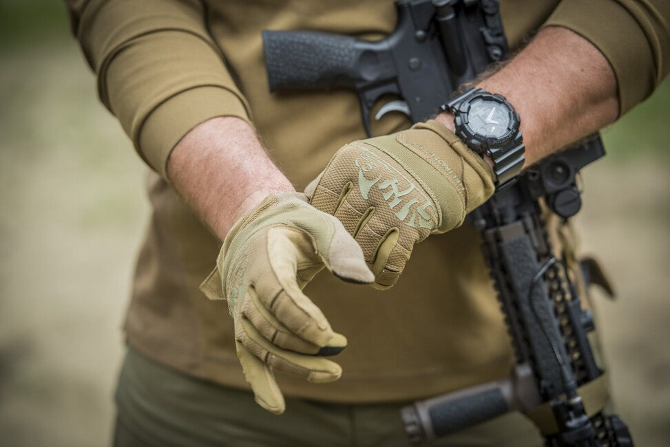 Helikon-Tex Range Tactical Gloves, MultiCam/Coyote
