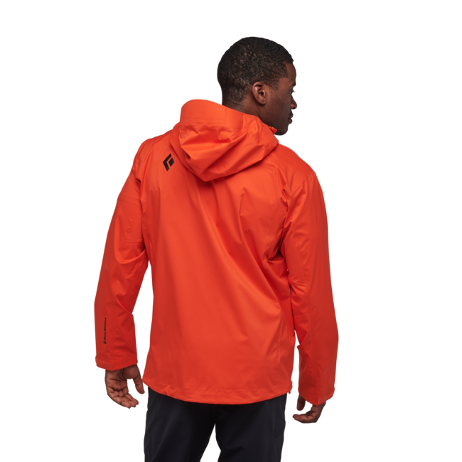 Black Diamond Stormline Stretch Rain Shell Women's Men's Jacket, Octane